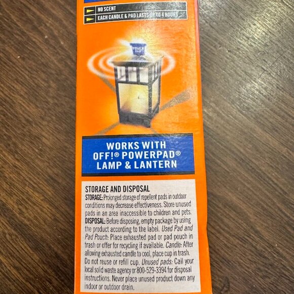 OFF! Power Pad Refills Patio and Deck 3 Refills Candles - Picture 2 of 3